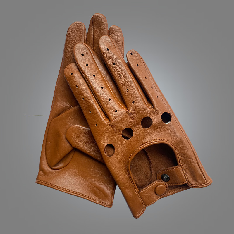 Leather Driving Glove - Guantes de cuero ultrafinos sin forro