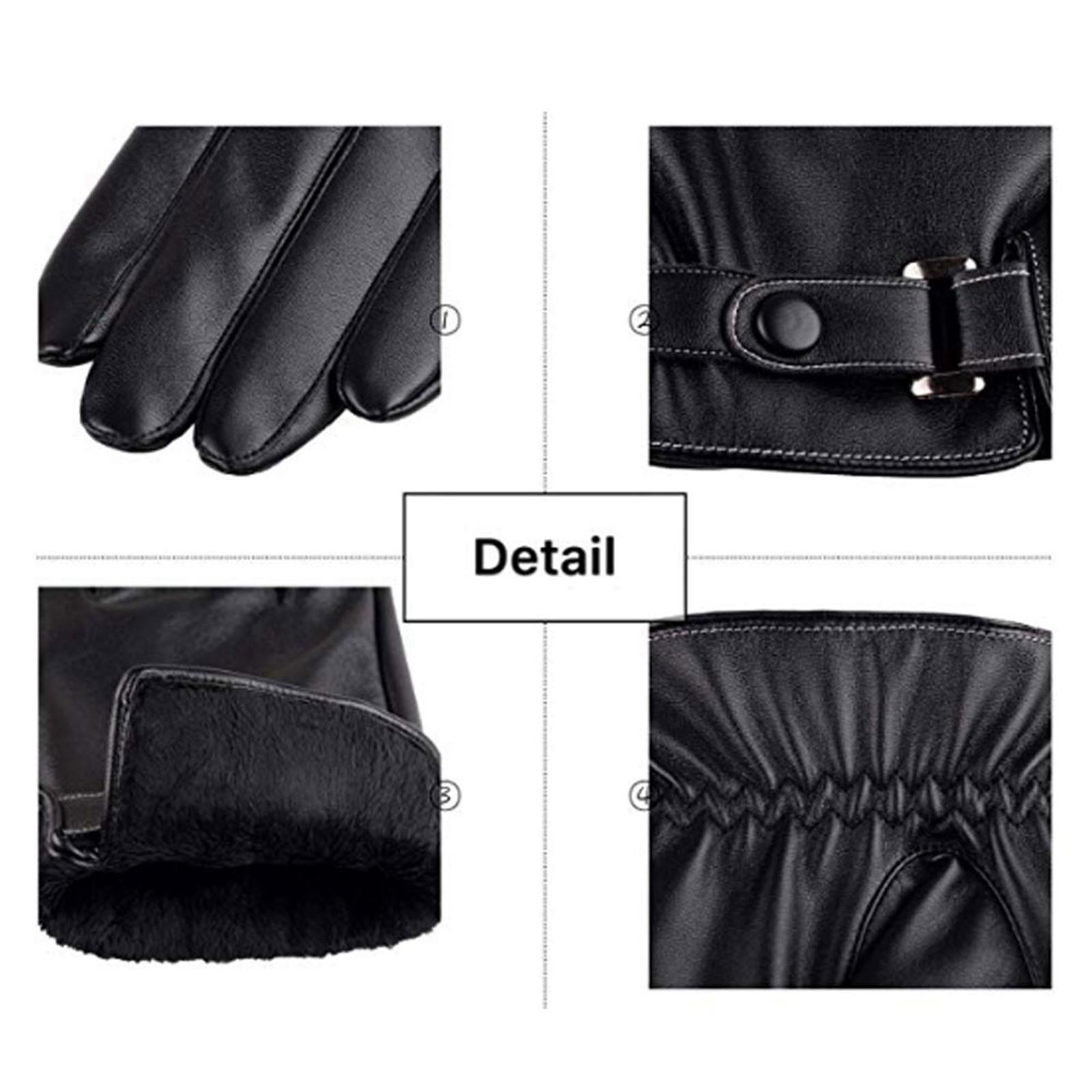 Guantes de invierno para hombr - Leather Driving Glove reseña y precio