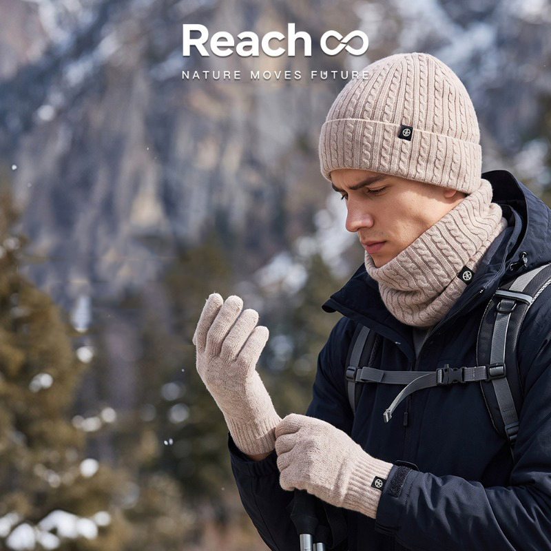 Conjunto de gorro, bufanda y g - Wool Glove Lined reseña y precio