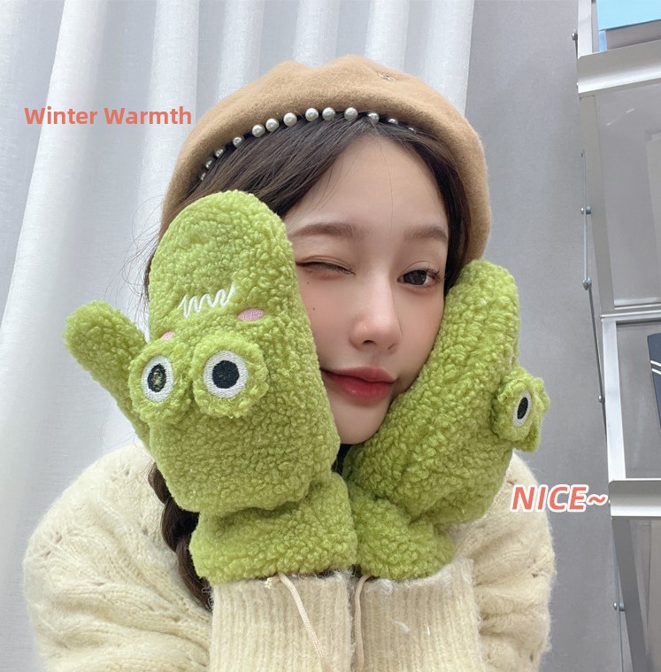 Guantes de Rana de Dibujos Ani - Wool Glove Lined reseña y precio