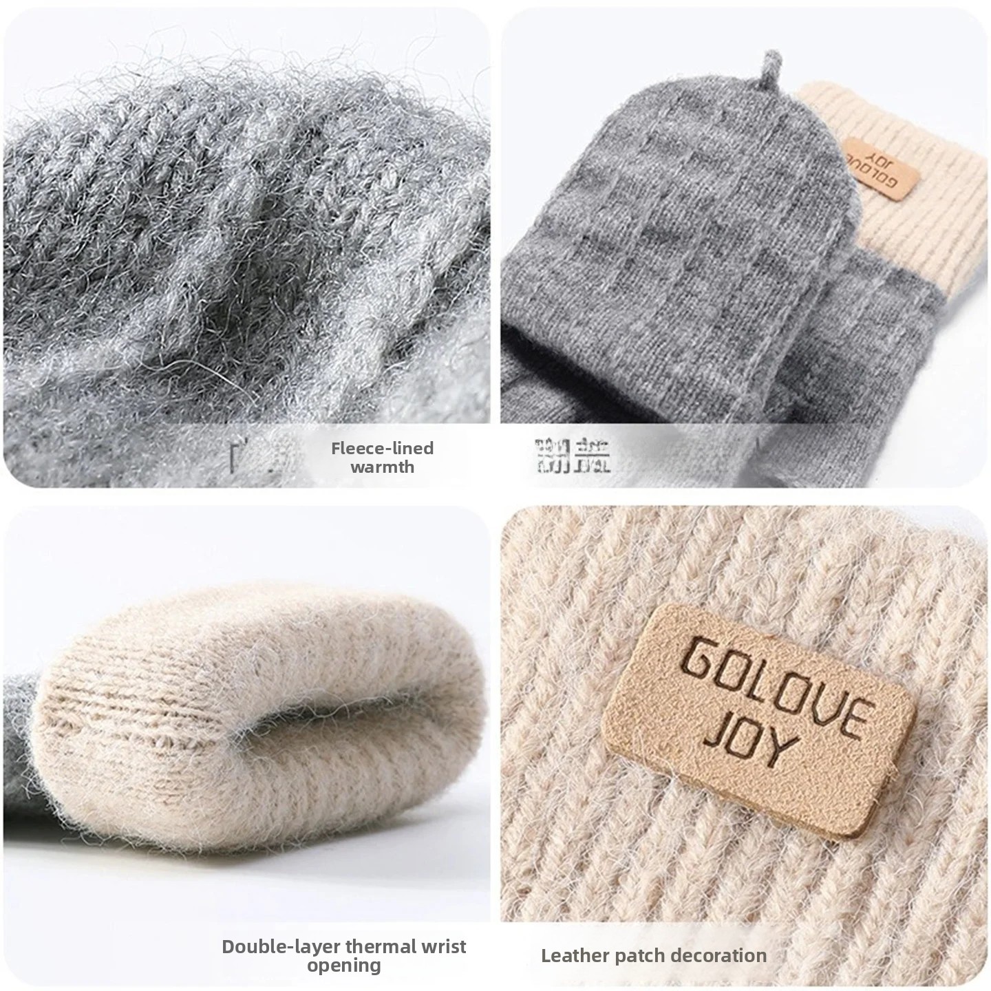 Guantes de invierno para mujer - Wool Glove Lined reseña y precio